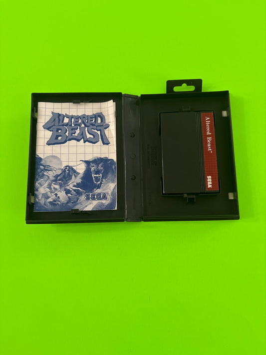 Altered Beast (Sega Master System, 1989) Complete w/Manual Authentic
