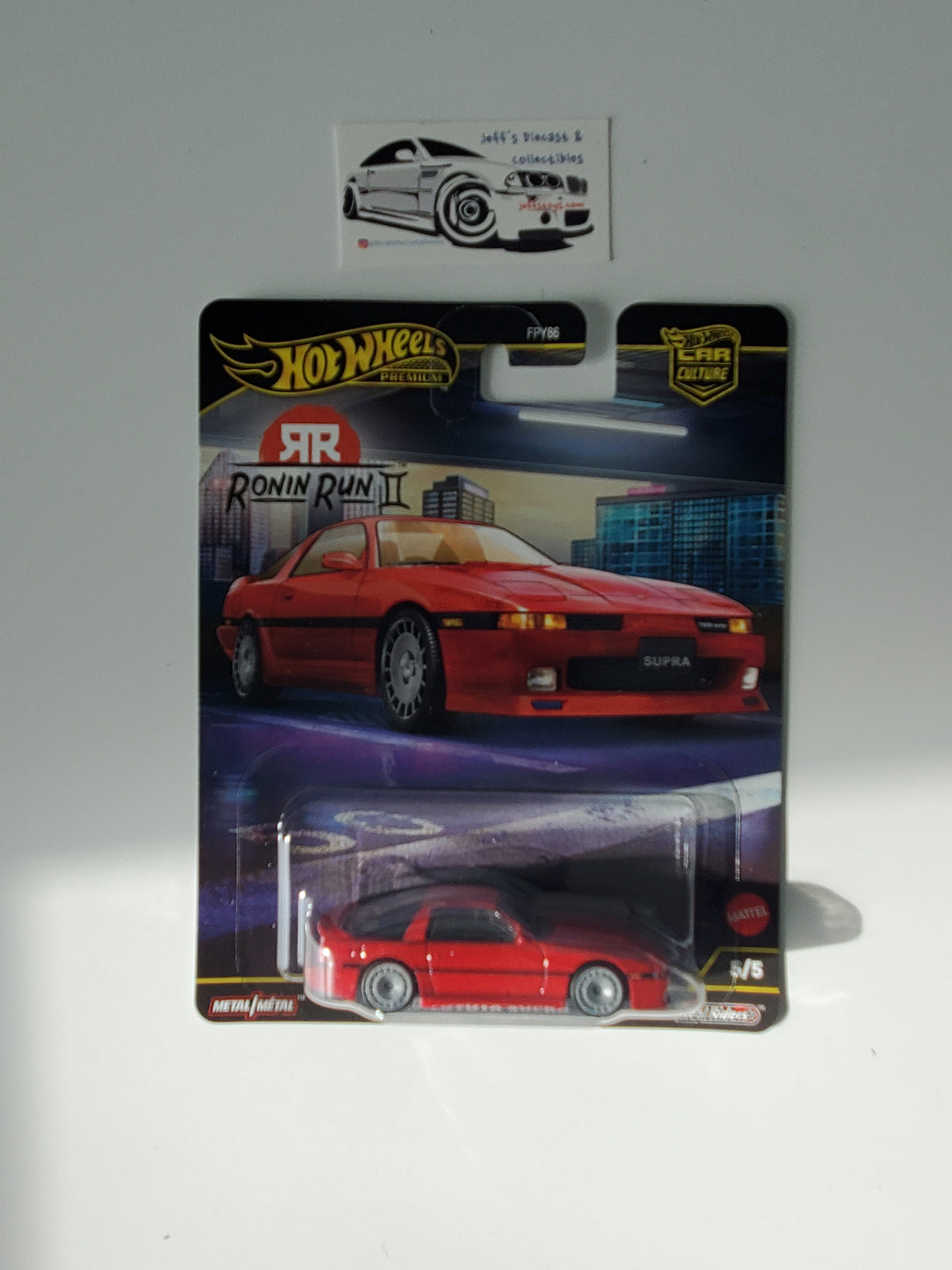 2025 Hot Wheels Premium Ronin Run II '89 Toyota Supra