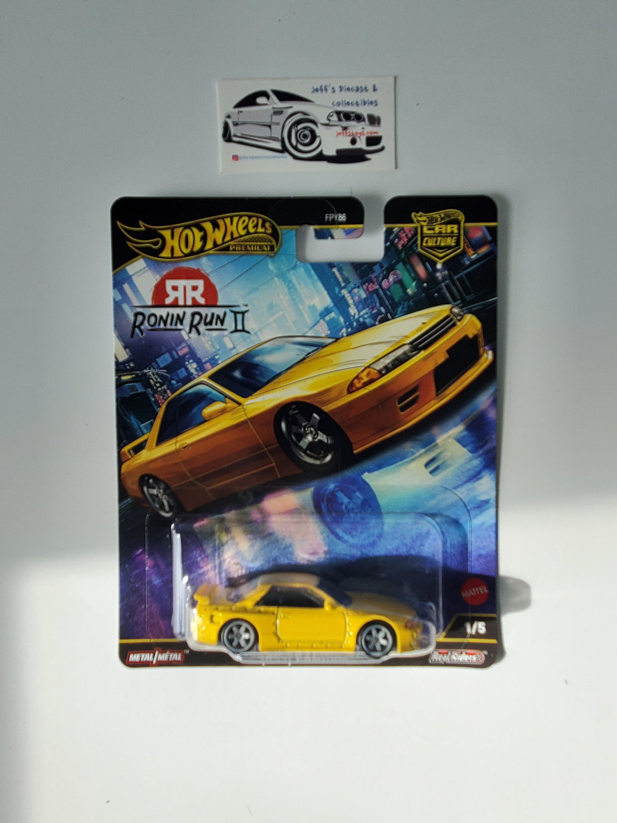 2025 Hot Wheels Premium Ronin Run II Nissan Skyline GT-R (R32) Pandem