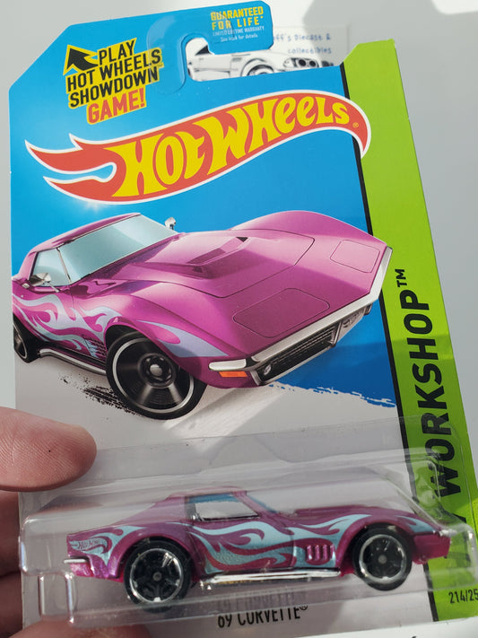 2014 Hot Wheels '69 Corvette #214
