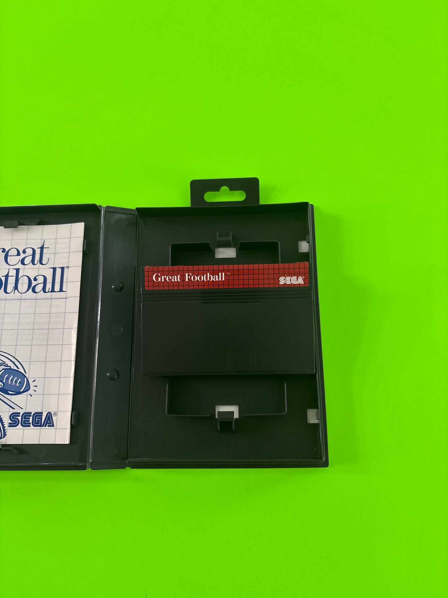 Great Football (Sega Master System, 1987) Complete w/Manual Authentic #2