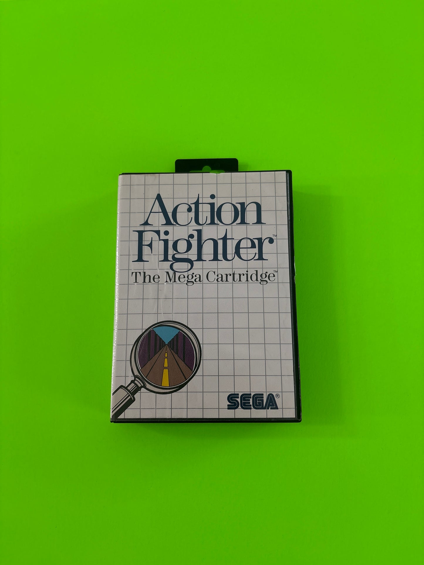 Action Fighter (Sega Master System, 1986) Complete w/Manual Authentic