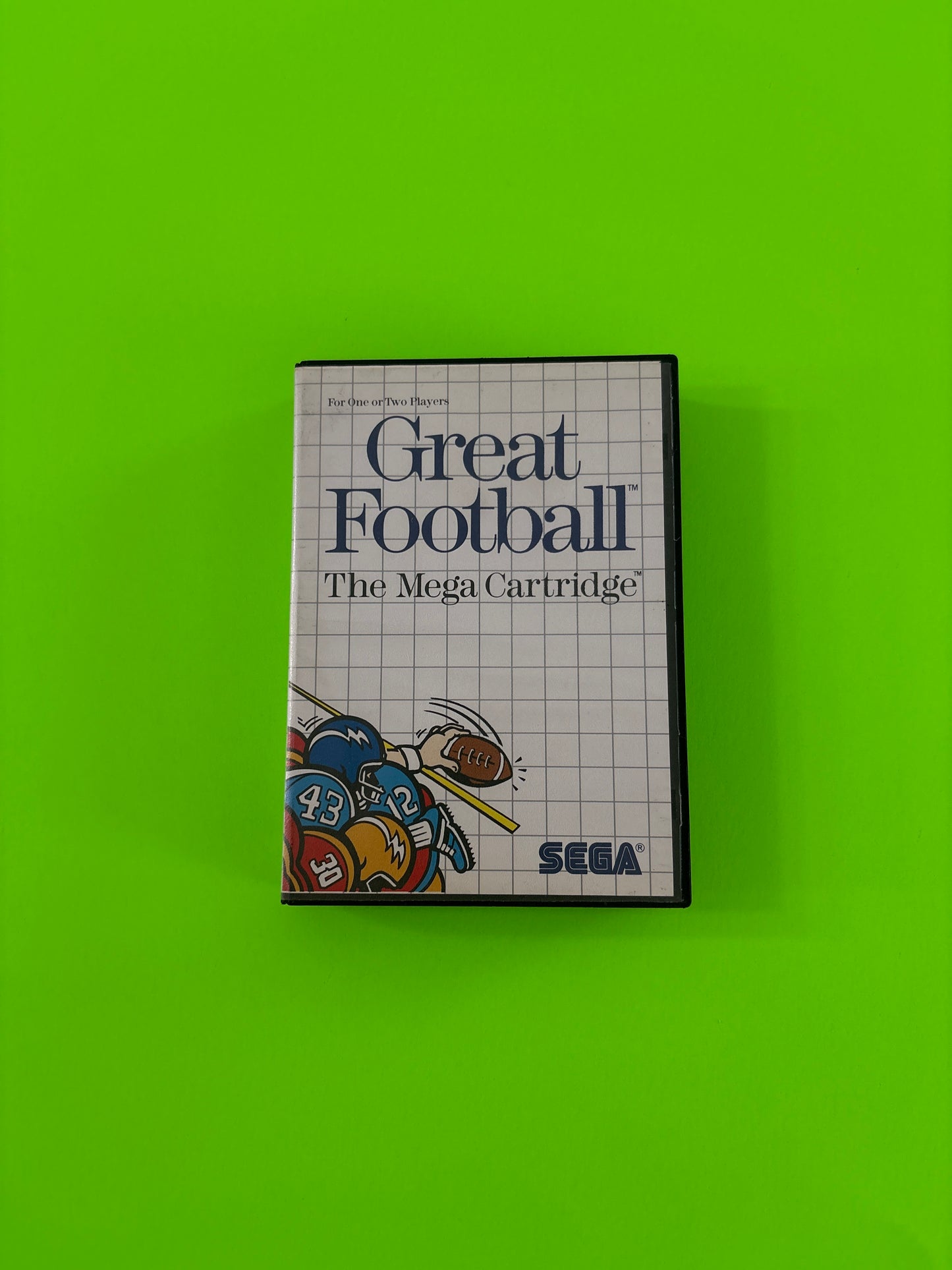 Great Football (Sega Master System, 1987) Complete w/Manual Authentic