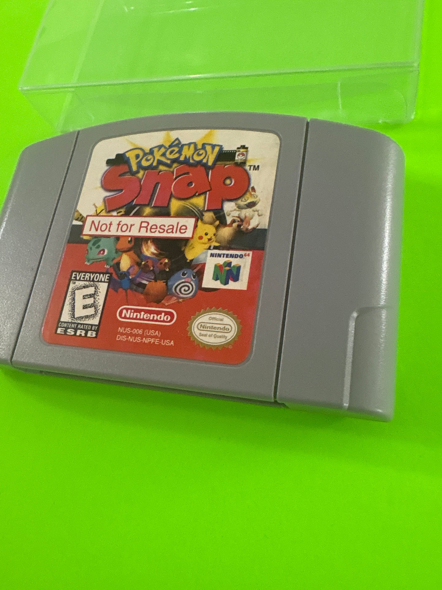 Pokemon Snap (Nintendo 64, 1998) N64 Authentic Demo Not For Resale