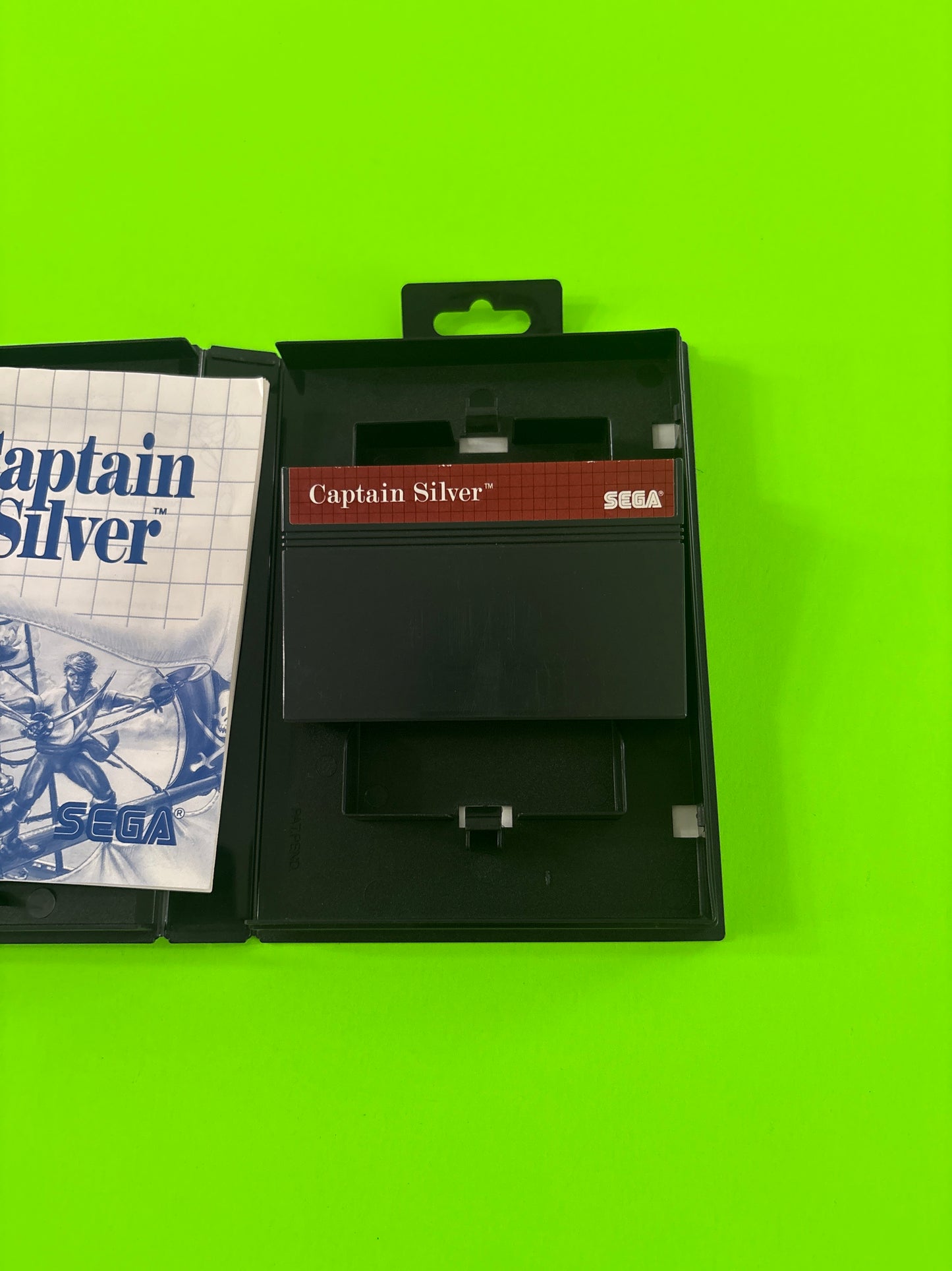 Captain Silver (Sega Master System, 1987) Complete w/Manual Authentic