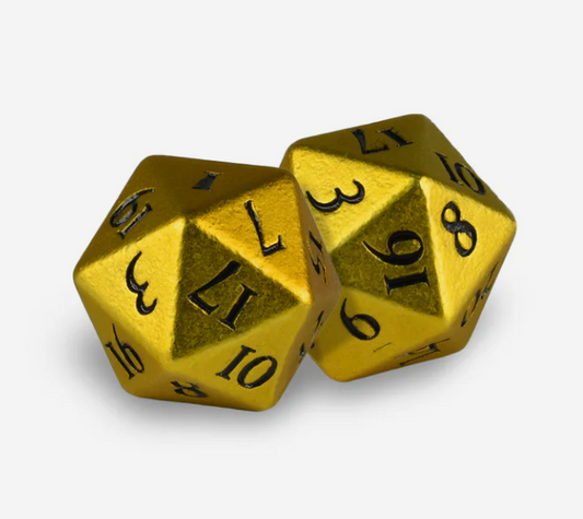 Heavy Metal D20 Dice Set