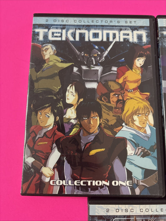 TEKNOMAN Complete Series DVD Collection Anime Set Super RARE OOP