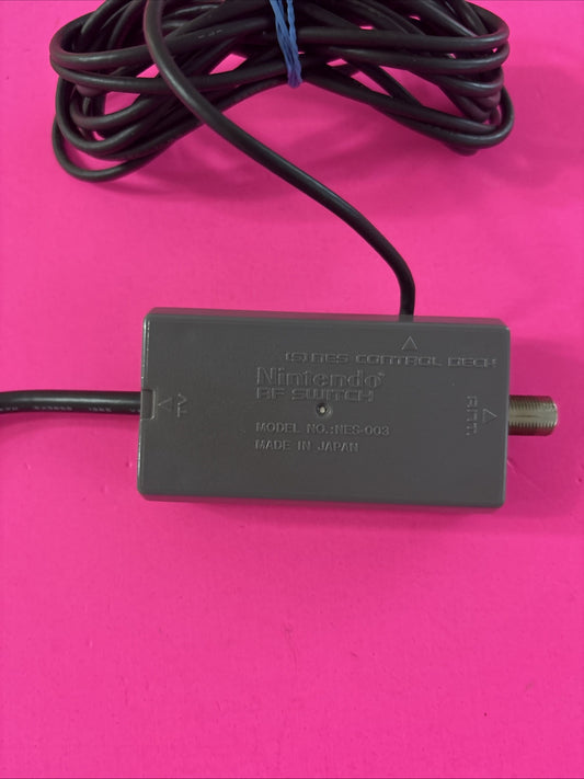 Nintendo NES RF AV Cable adapter Switch SNES NES-003 Official OEM (#5)