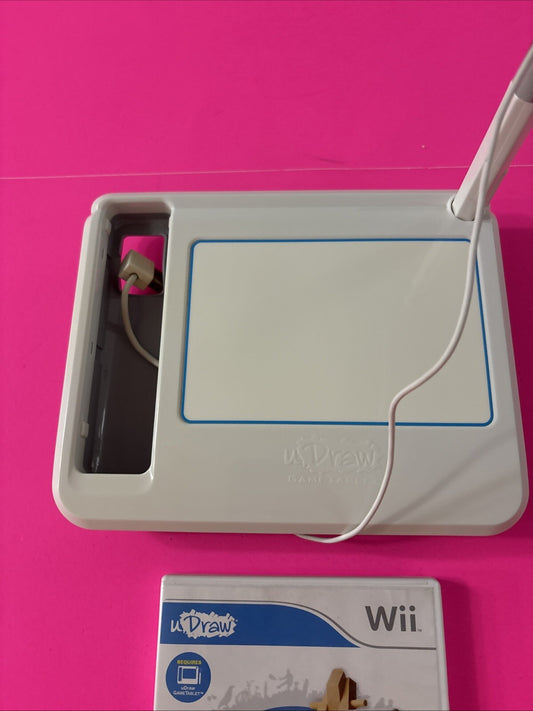 Nintendo Wii uDraw Studio and uDraw Game Tablet Bundle Tested Authentic