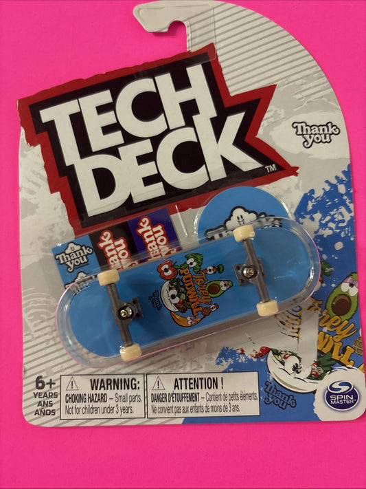 TECH DECK World Pro FINGER BOARD Thank You ULTRA RARE NEW Torey Pudwill #2