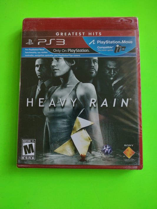 Heavy Rain (PlayStation 3, 2013) PS3 Brand New Sealed