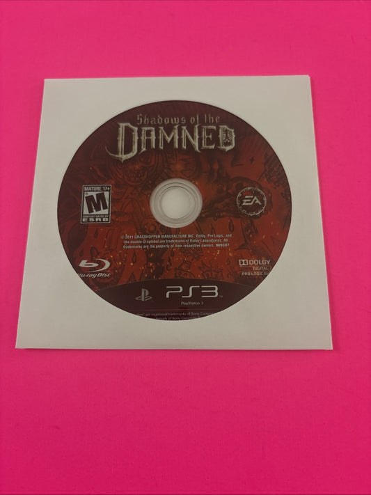 Shadows of the Damned (Sony PlayStation 3, 2011) Disc Only
