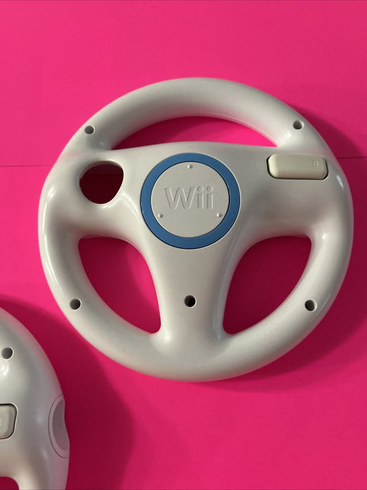 OEM 2 Pack Mario Kart Racing Steering Wheel for Nintendo Wii Game Controller (4)