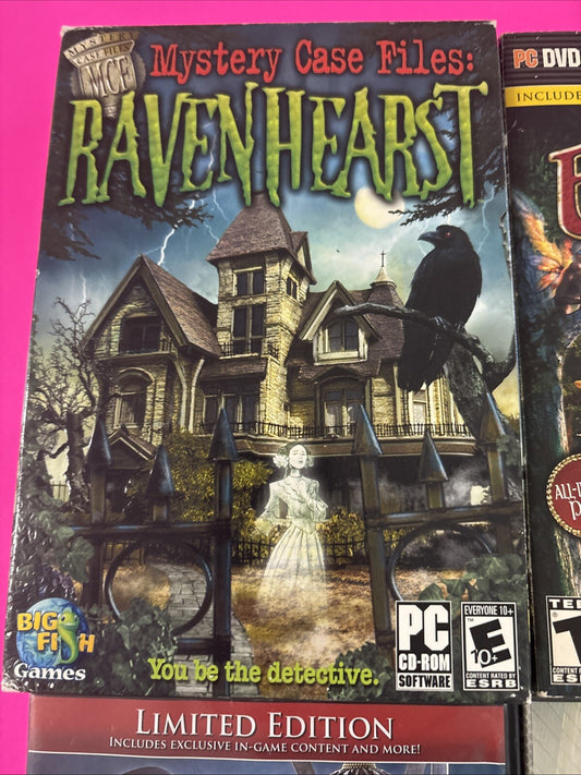 Random PC Game Lot (12) ALL Complete in Box