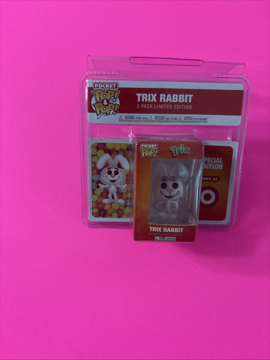 Funko pop! Pocket TRIX RABBIT 2018 Target Special Edition Advertising Brand New