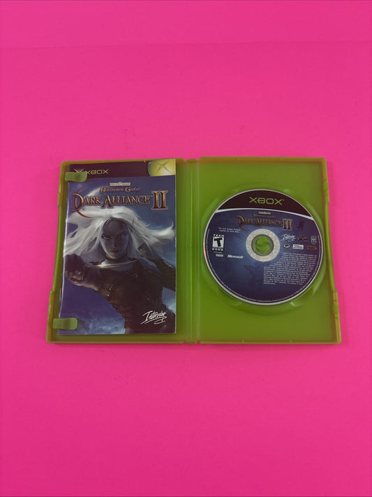 Baldur's Gate: Dark Alliance II (Microsoft Xbox, 2004) Complete in Box