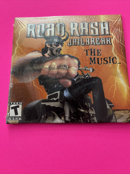 Road Rash Jailbreak The Music Soundtrack Promo Sealed Brand New