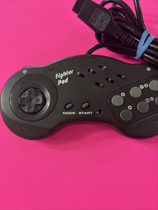 Sega Genesis Fighter Pad By Asciiware Black