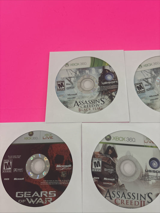 XBox 360 Lot of 11 Games - Disc Only - ALL TESTED - Working #1e