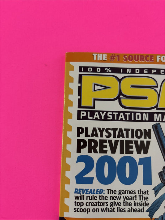 PlayStation Magazine PSM Jan 2001 Vol 5 Issue41 Metal Gear Solid 2 Devil May Cry
