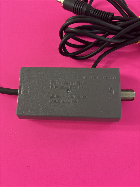 Nintendo NES RF AV Cable adapter Switch SNES NES-003 Official OEM (#2)