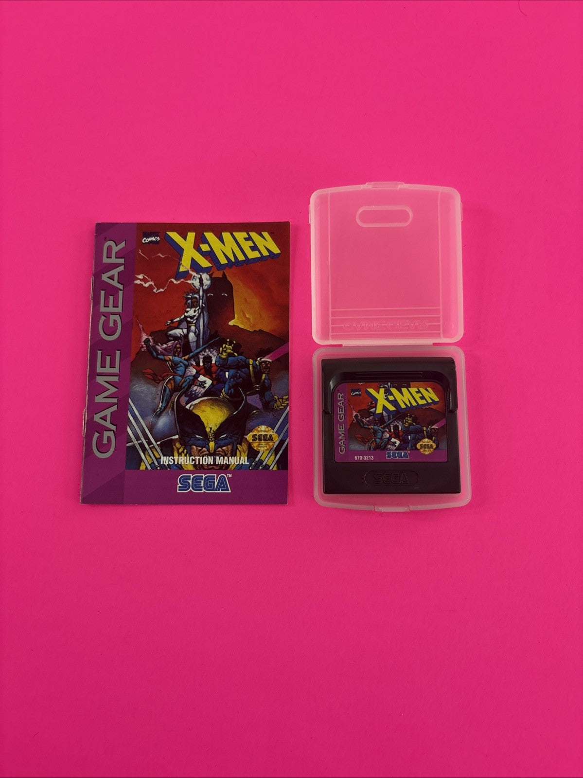 X-men (SEGA Game Gear) w/ manual
