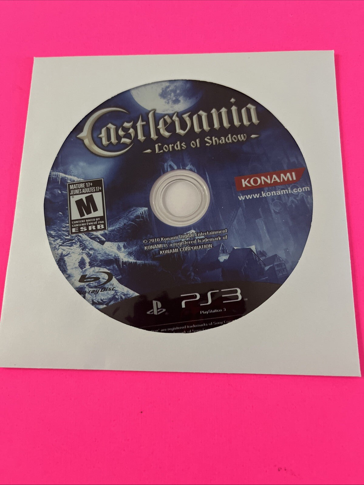 Castlevania: Lords of Shadow (Sony PlayStation 3, 2010) PS3