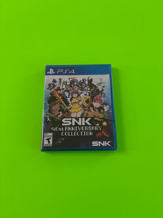 SNK 40th Anniversary Collection (PlayStation 4, 2018) PS4 Brand New Sealed