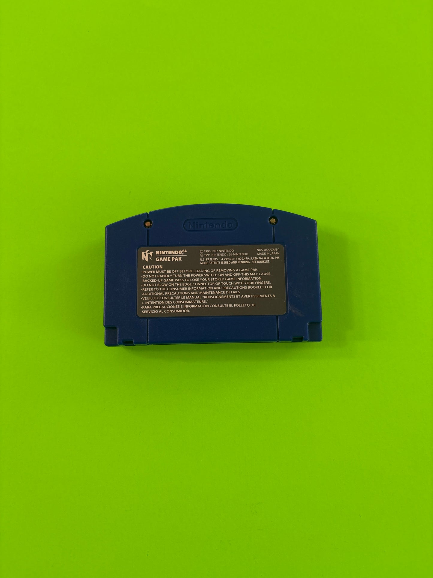 007 The World Is Not Enough (Nintendo 64, 2000) N64 Authentic