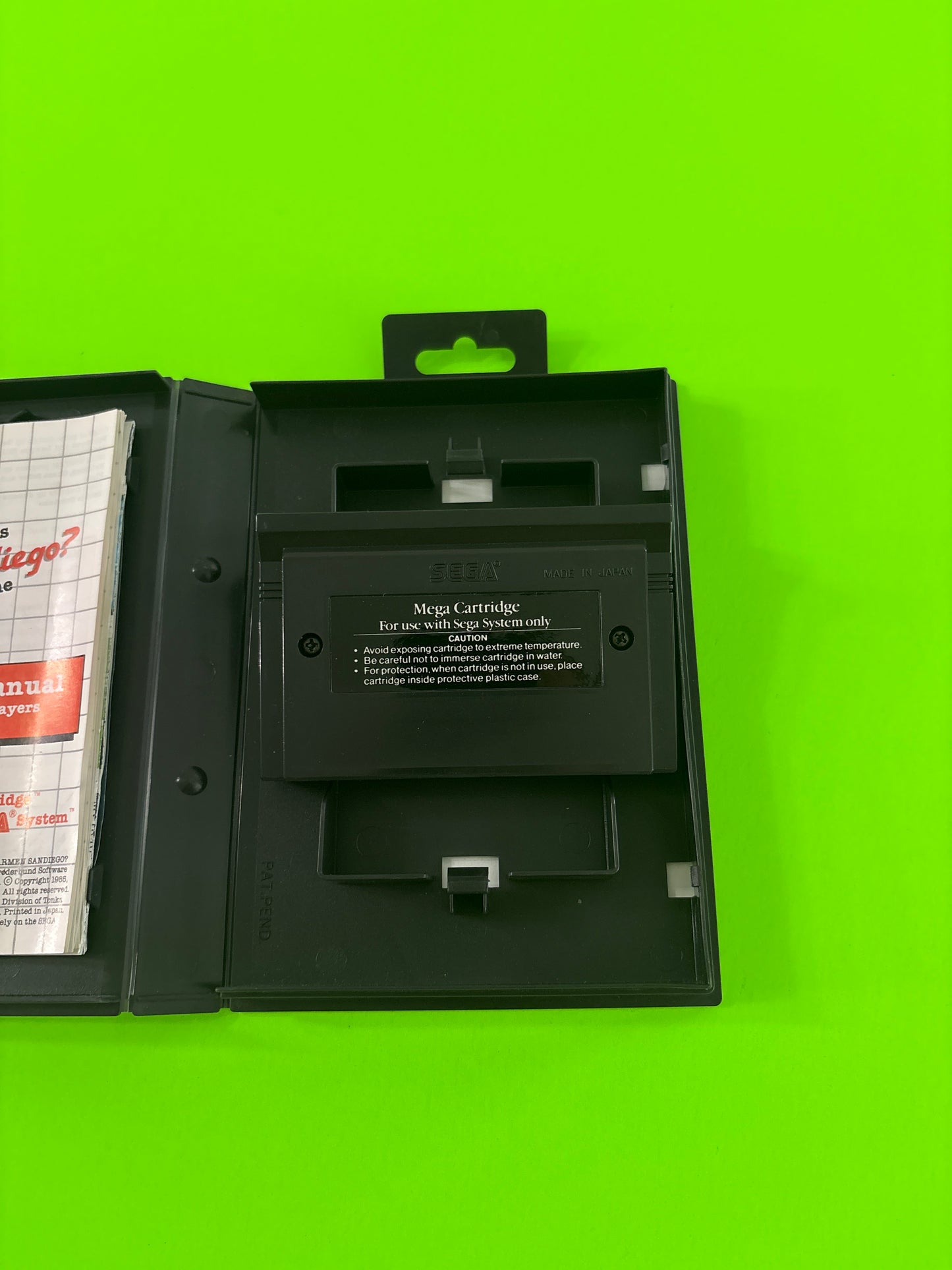 Where in the World Is Carmen Sandiego? (Sega Master System, 1988) Complete