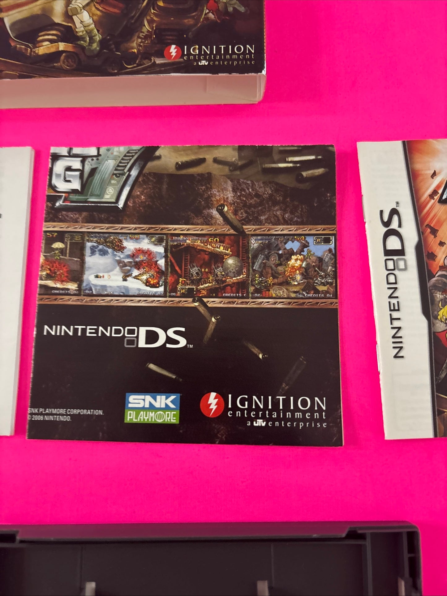 Metal Slug 7 CIB (Nintendo DS, 2008) with Slip Cover, Music CD, and Poster