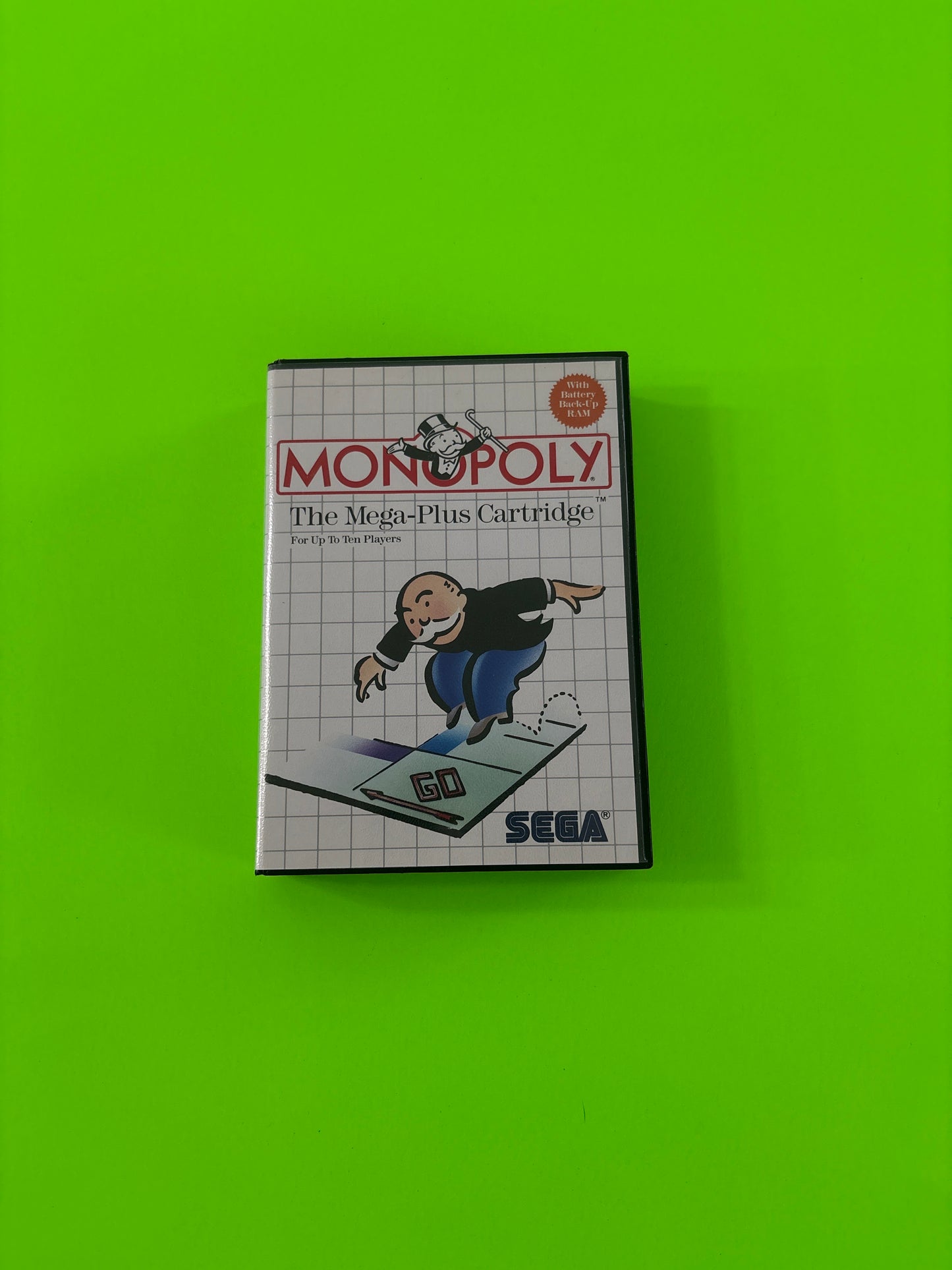 Monopoly (Sega Master System, 1988) No Manual Authentic