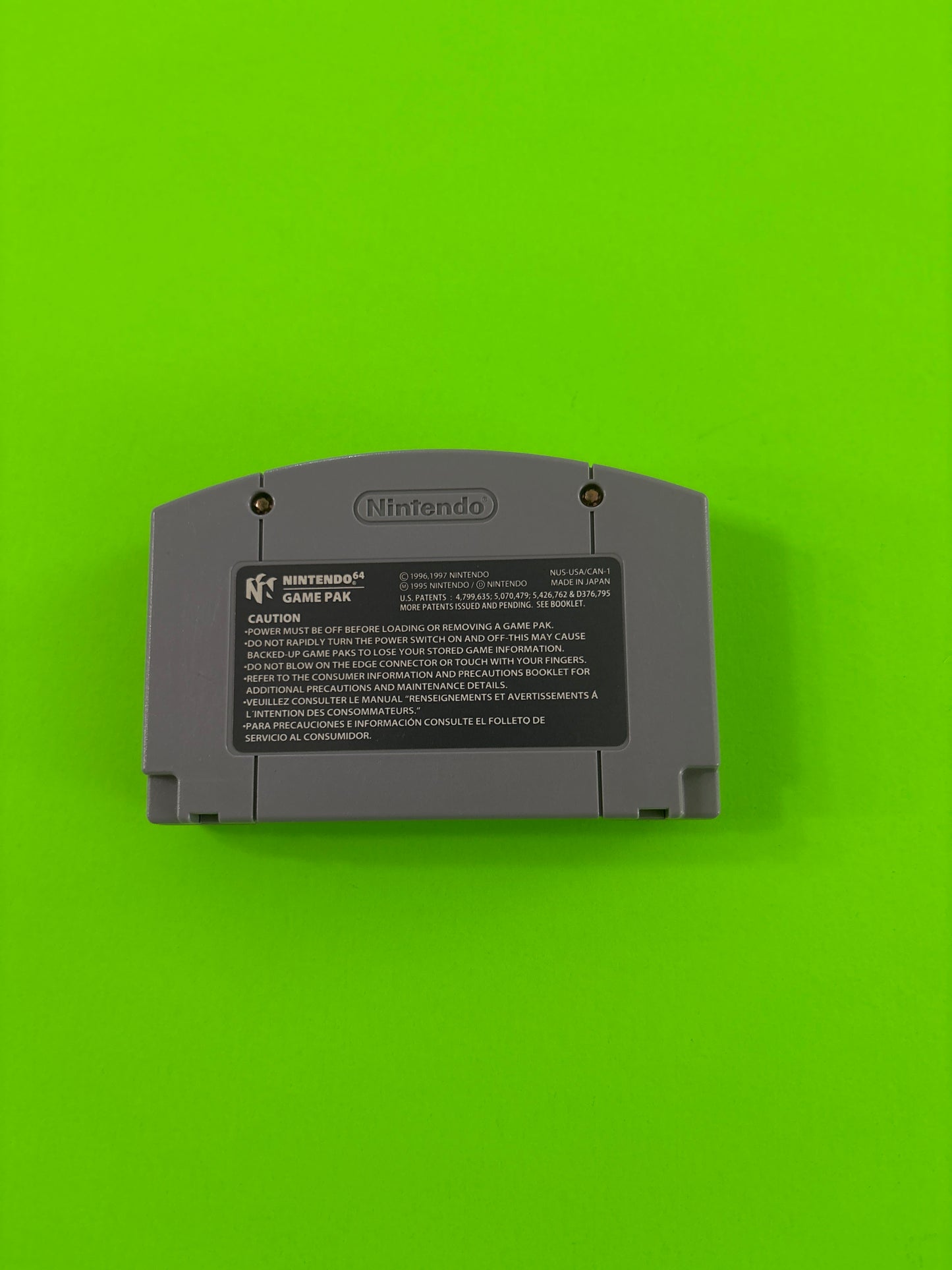 Mario Tennis (Nintendo N64, 2000) N64 Authentic