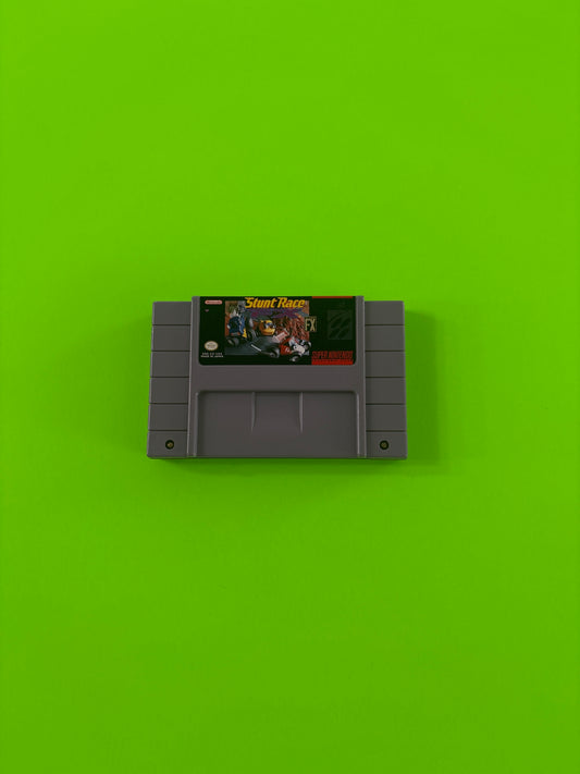 Stunt Race FX (Super Nintendo Entertainment System, 1994) SNES Authentic