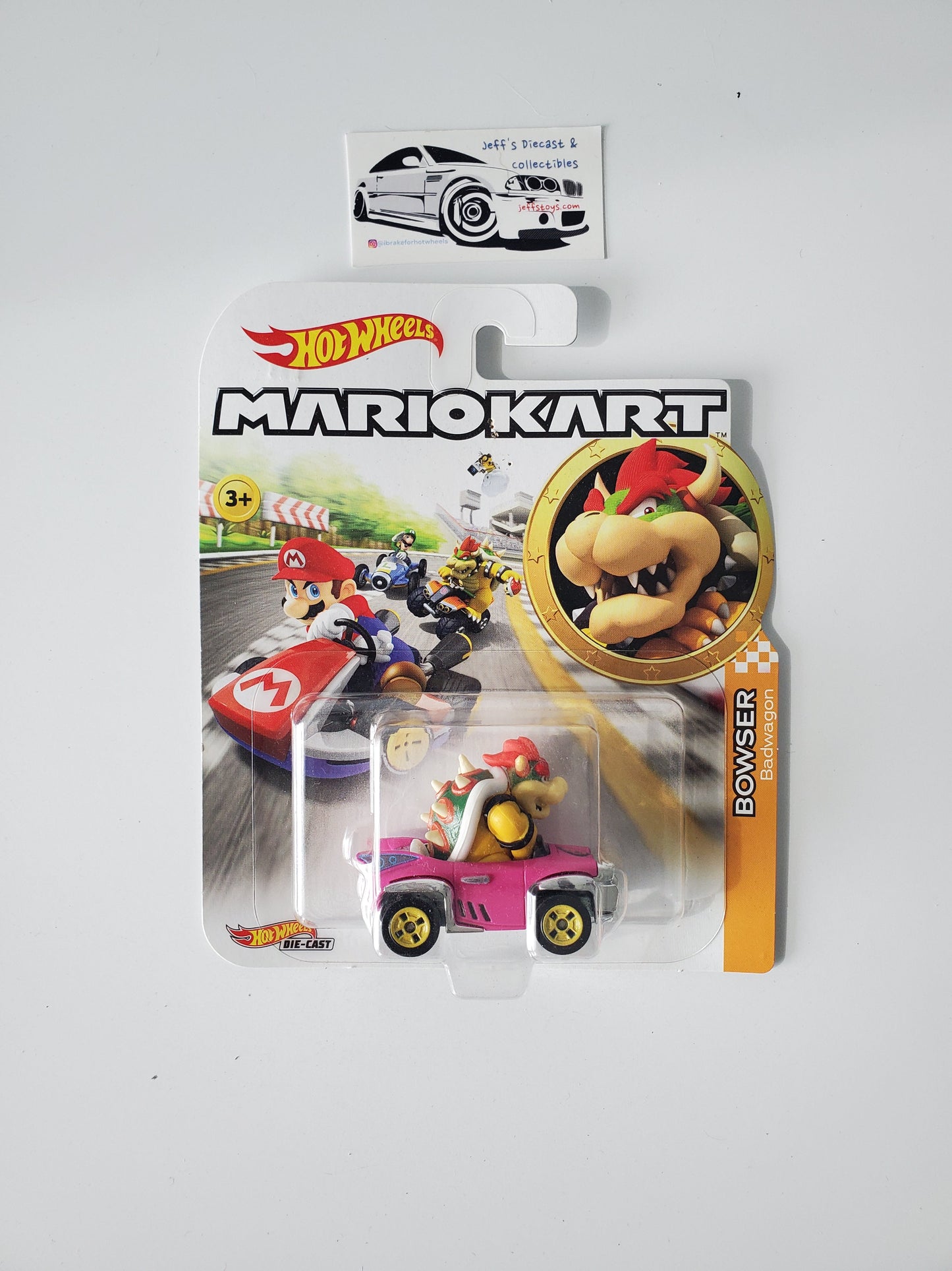 2018 Hot Wheels Mario Kart Bowser Badwagon