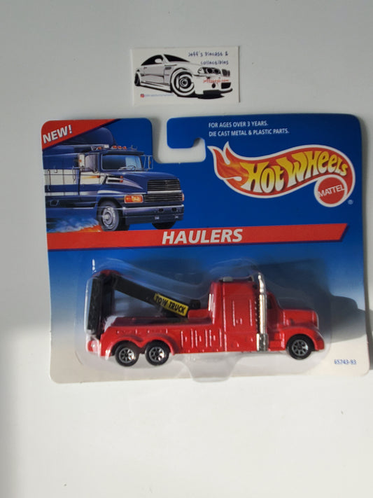 1996 Hot Wheels Haulers Tow Truck