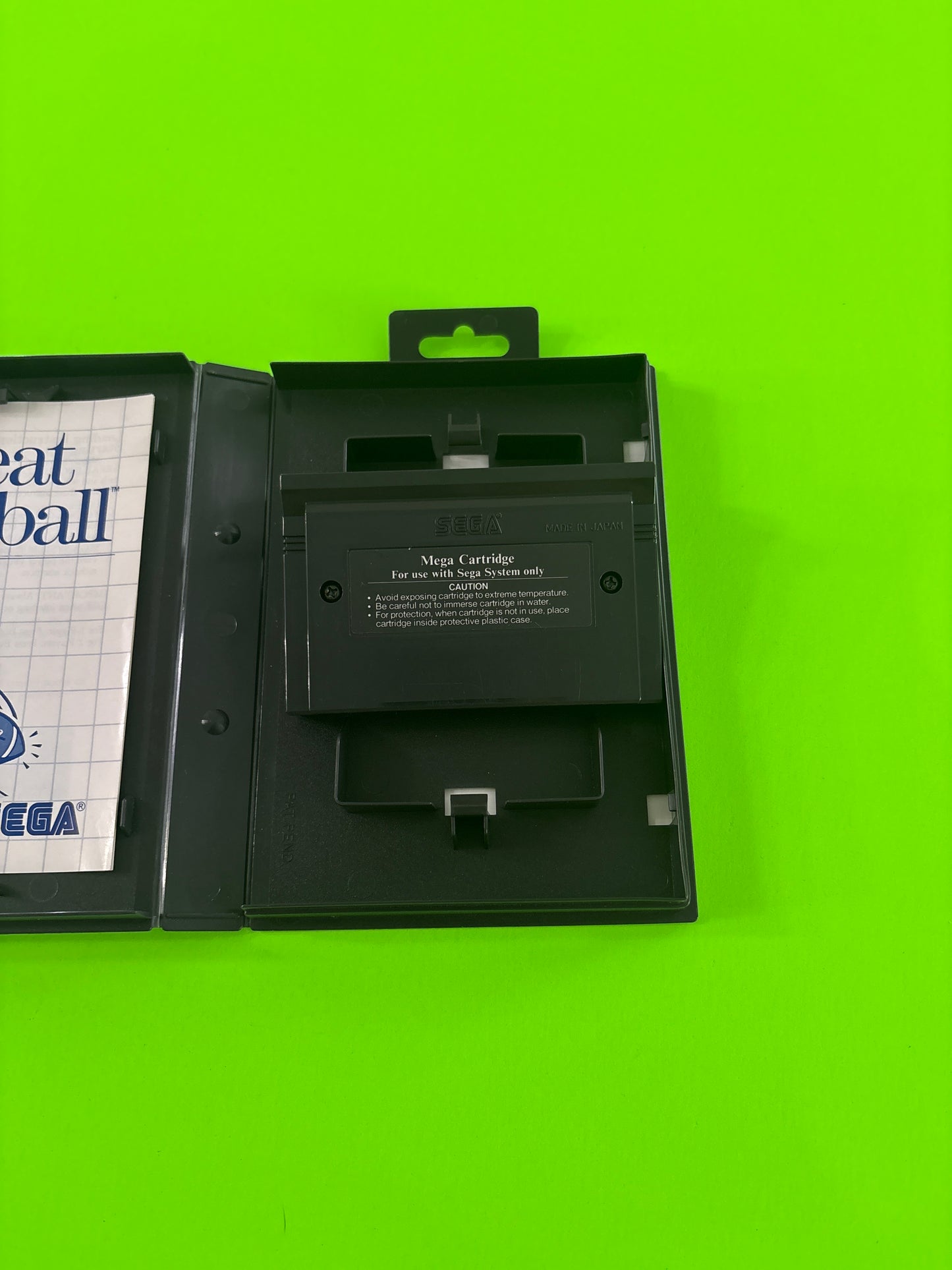 Great Football (Sega Master System, 1987) Complete w/Manual Authentic #2