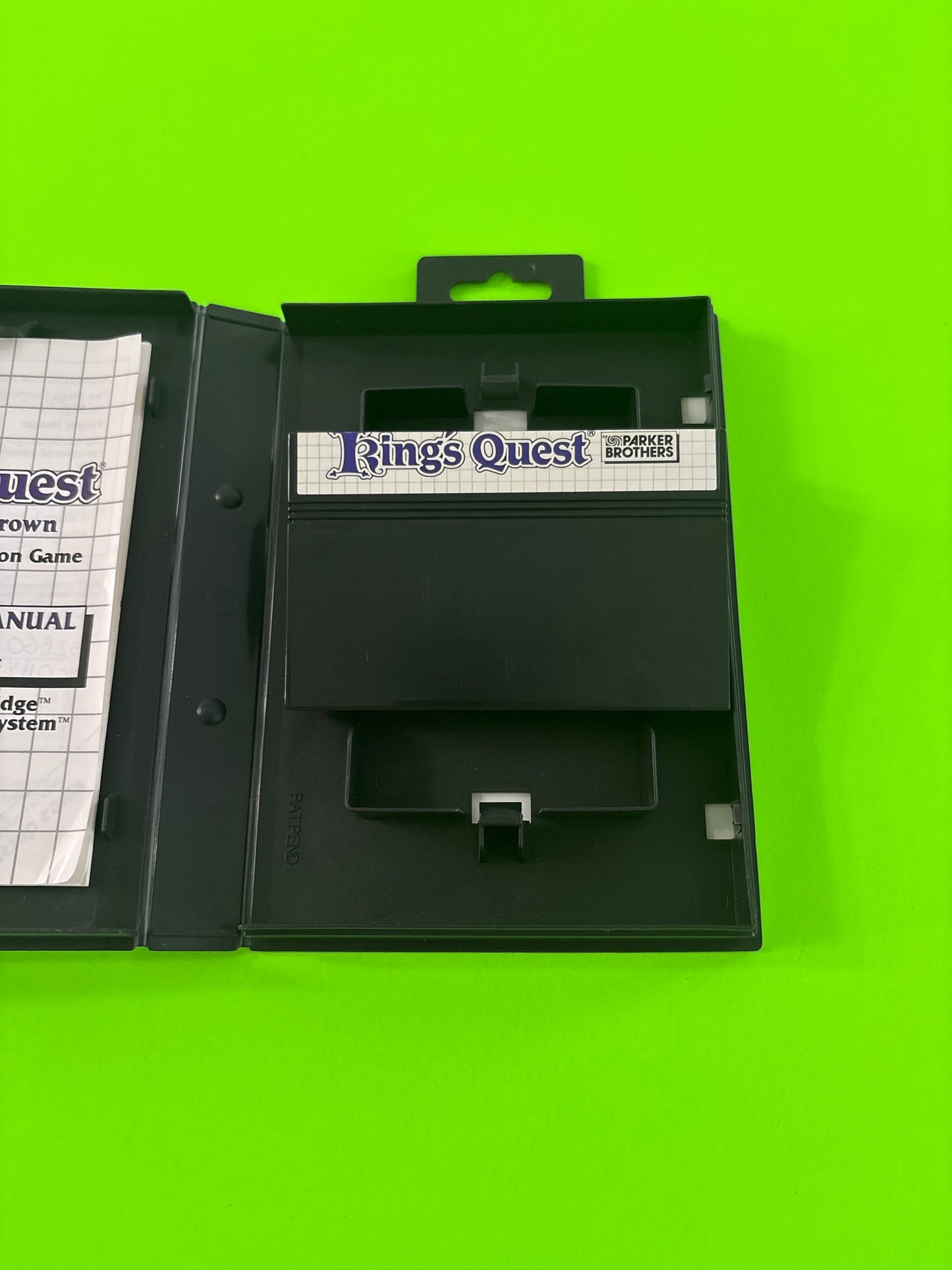 King's Quest: Quest for the Crown (Sega Master System, 1989) Complete w/Manual