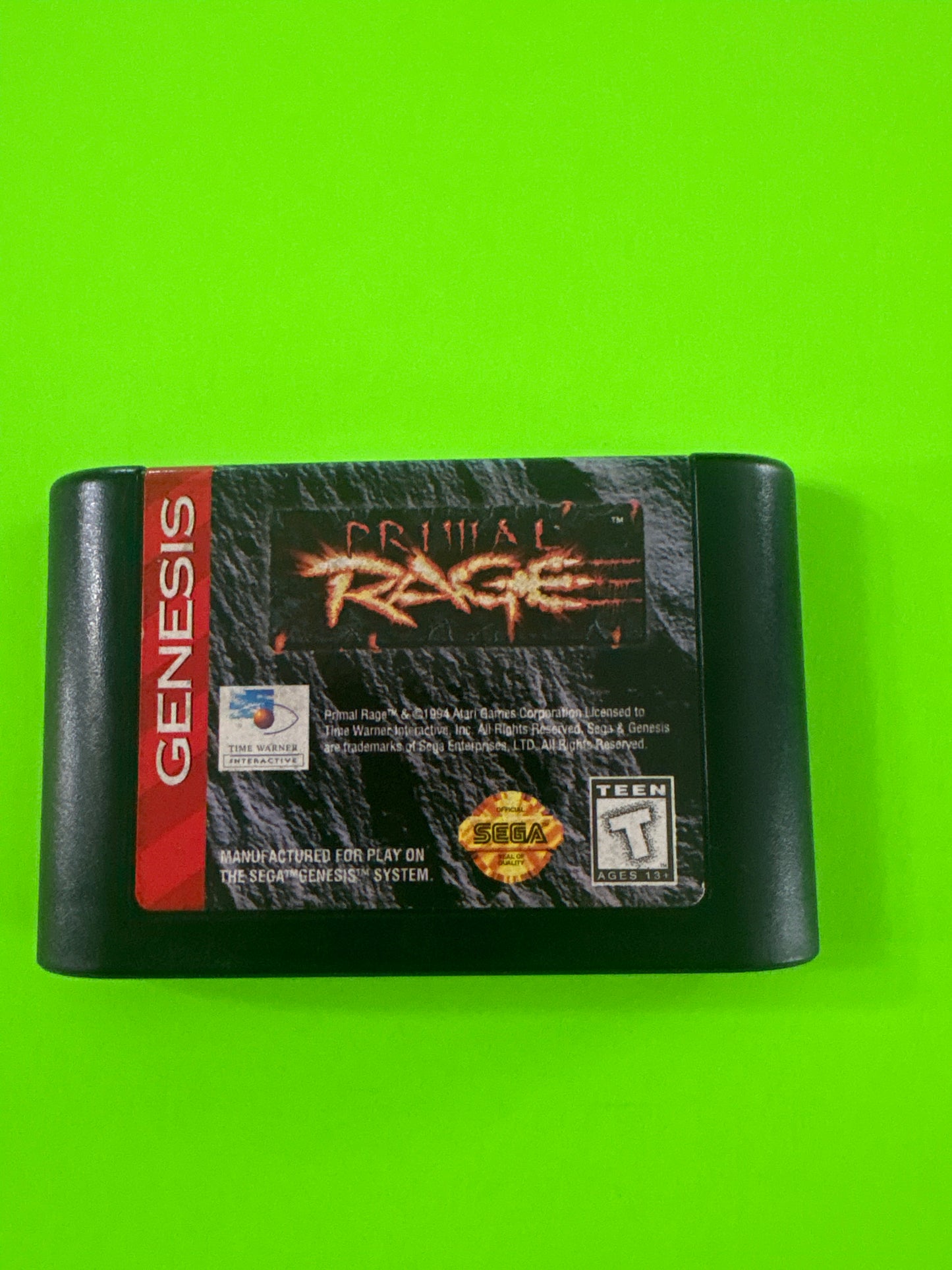 Primal Rage (Sega Genesis, 1995) Authentic
