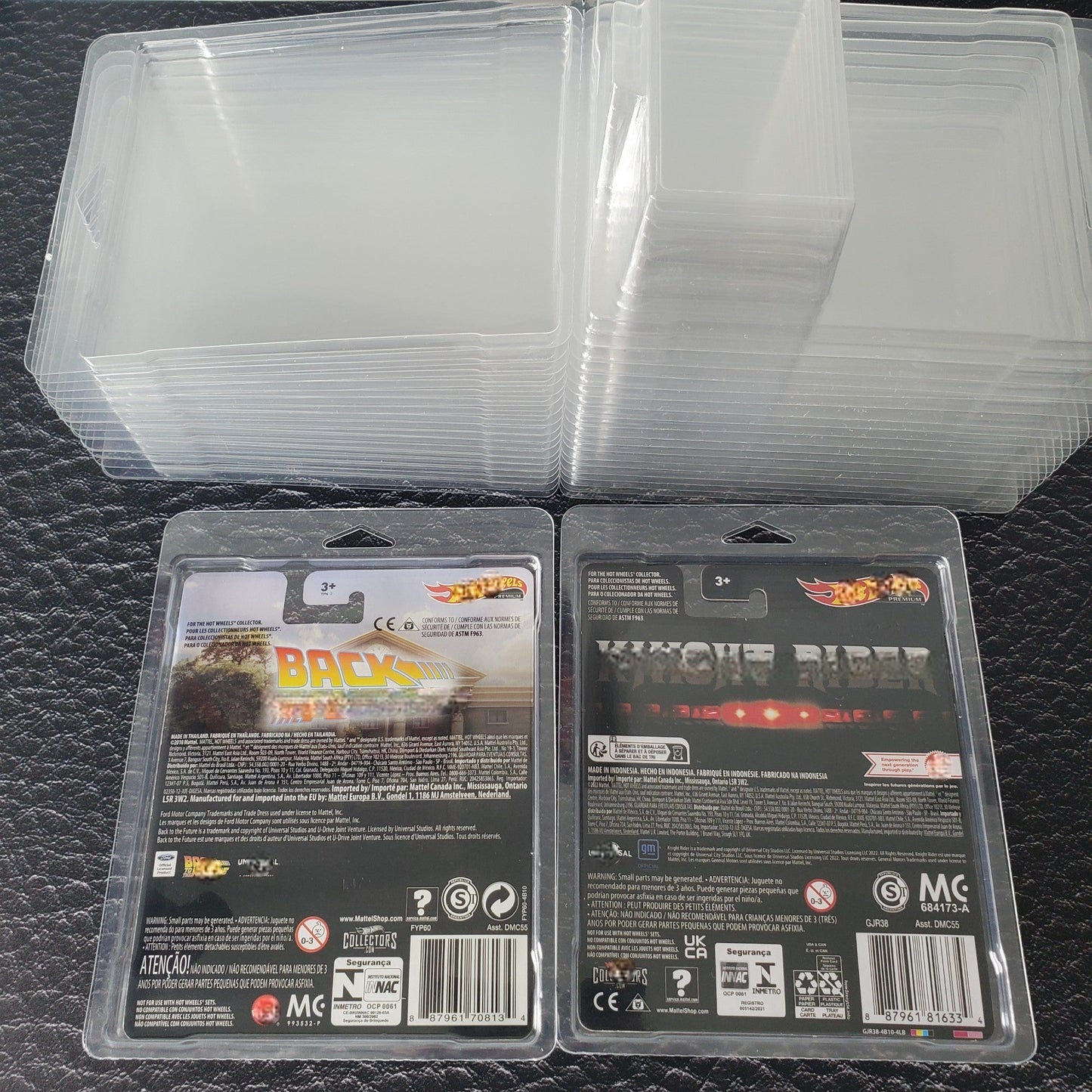 40 Pack Protector Case Clamshell for Hot Wheels Premium Pop Culture