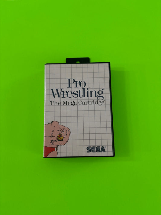 Pro Wrestling (Sega Master System, 1986) No Manual Authentic