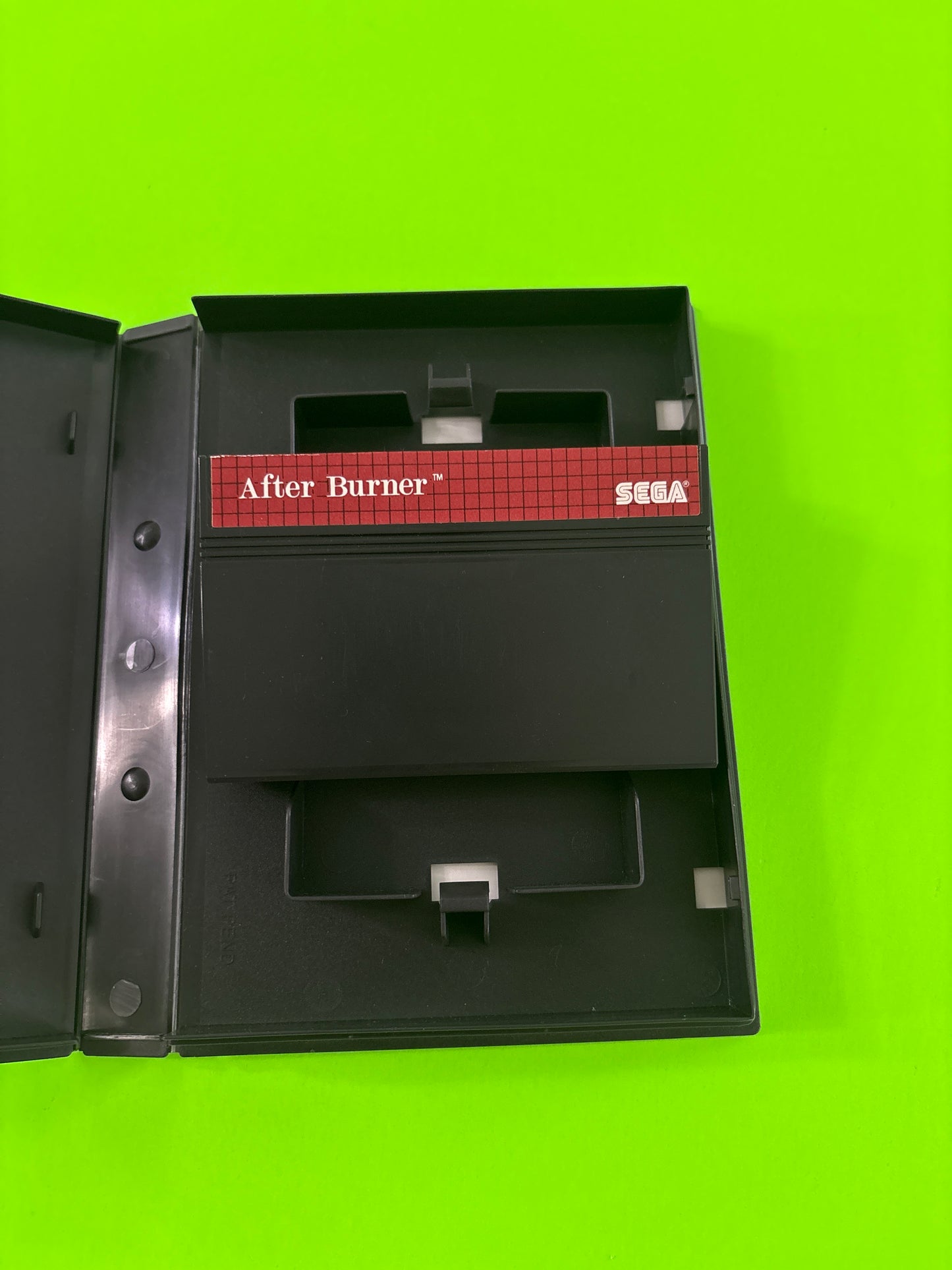 After Burner (Sega Master System, 1988) No Manual Authentic