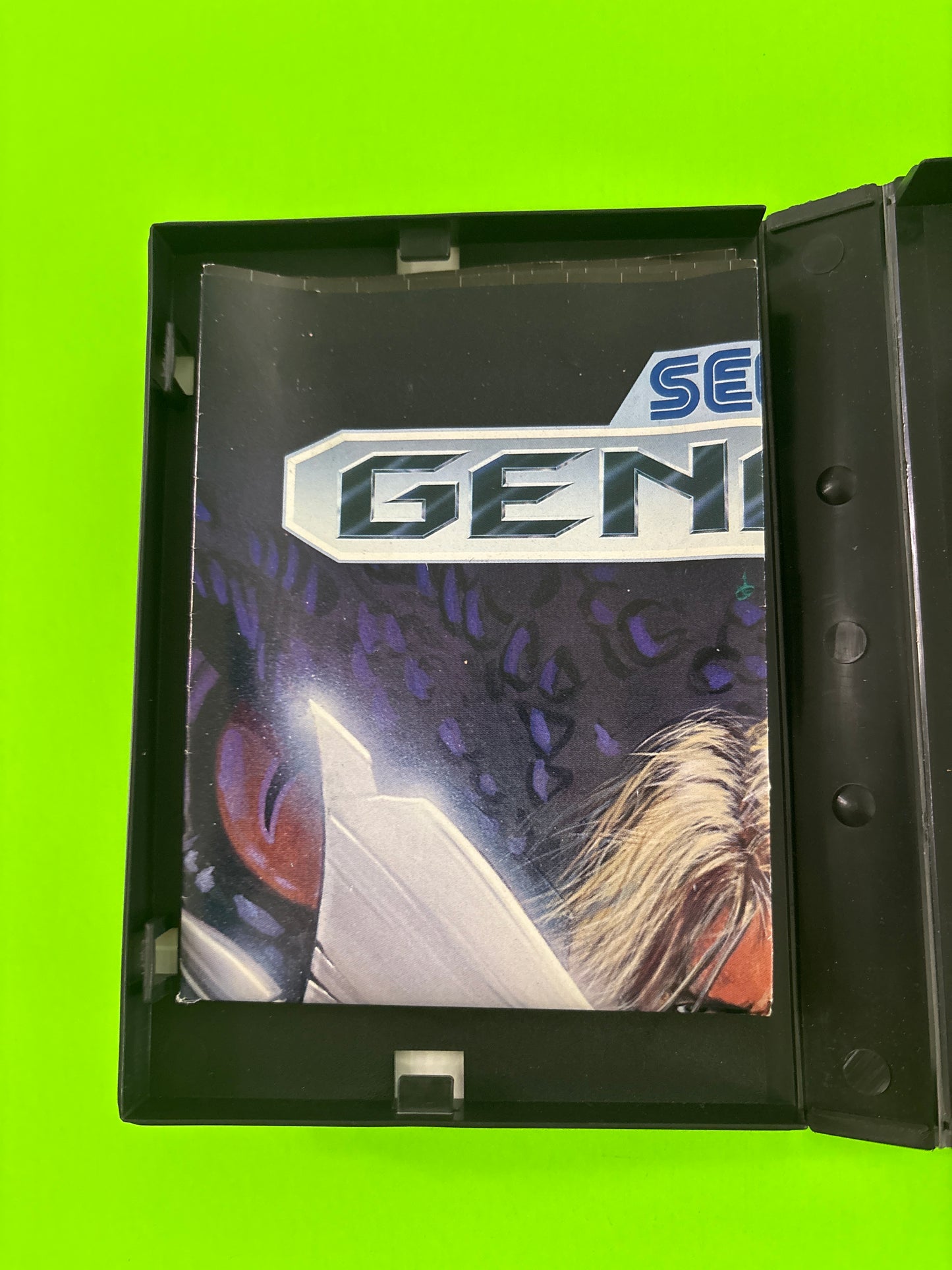 Phantasy Star II (Sega Genesis, 1990) w/Poster No Manual Authentic