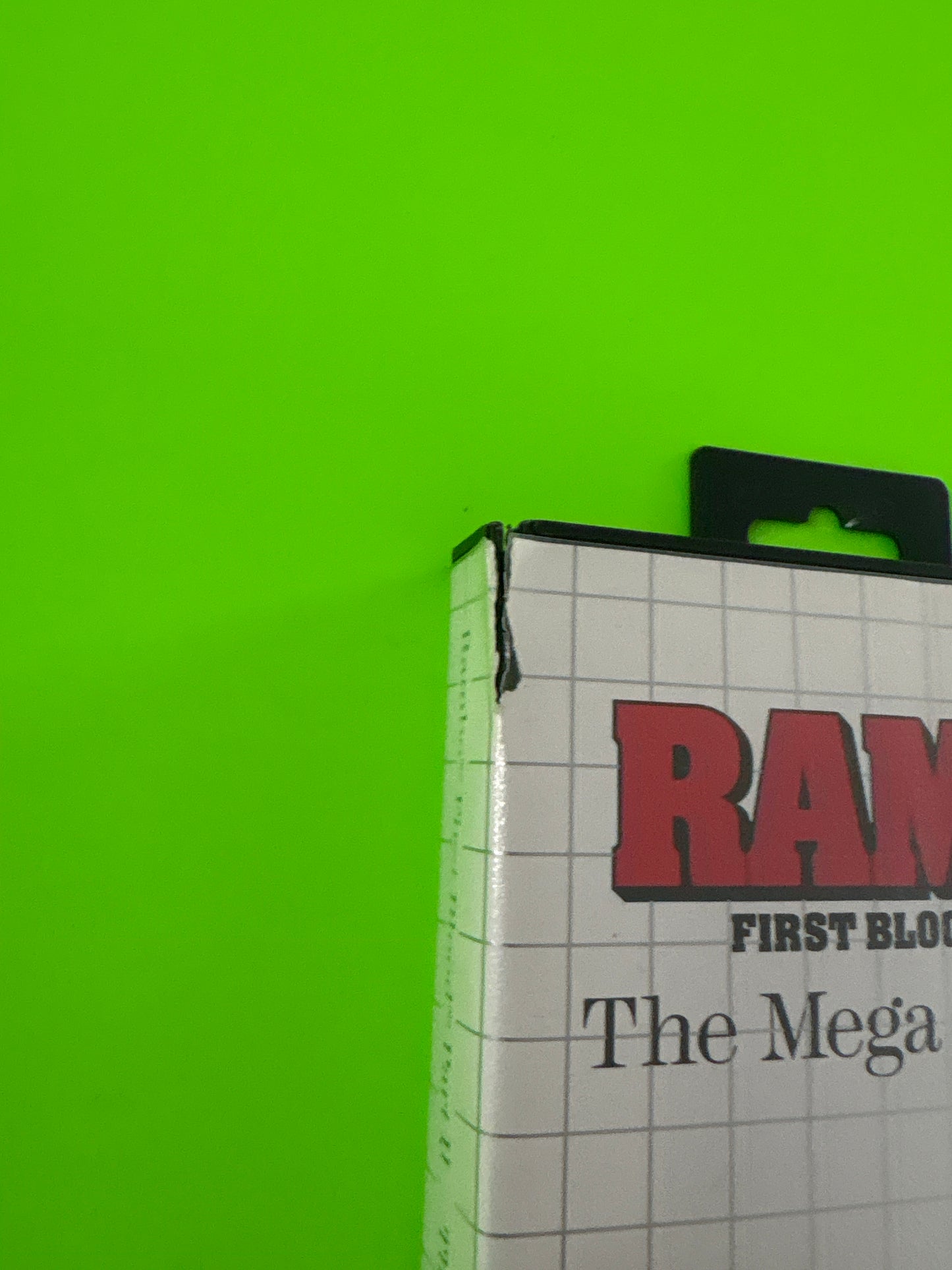 Rambo First Blood Part 2 (Sega Master System, 1986) Complete w/Manual #1