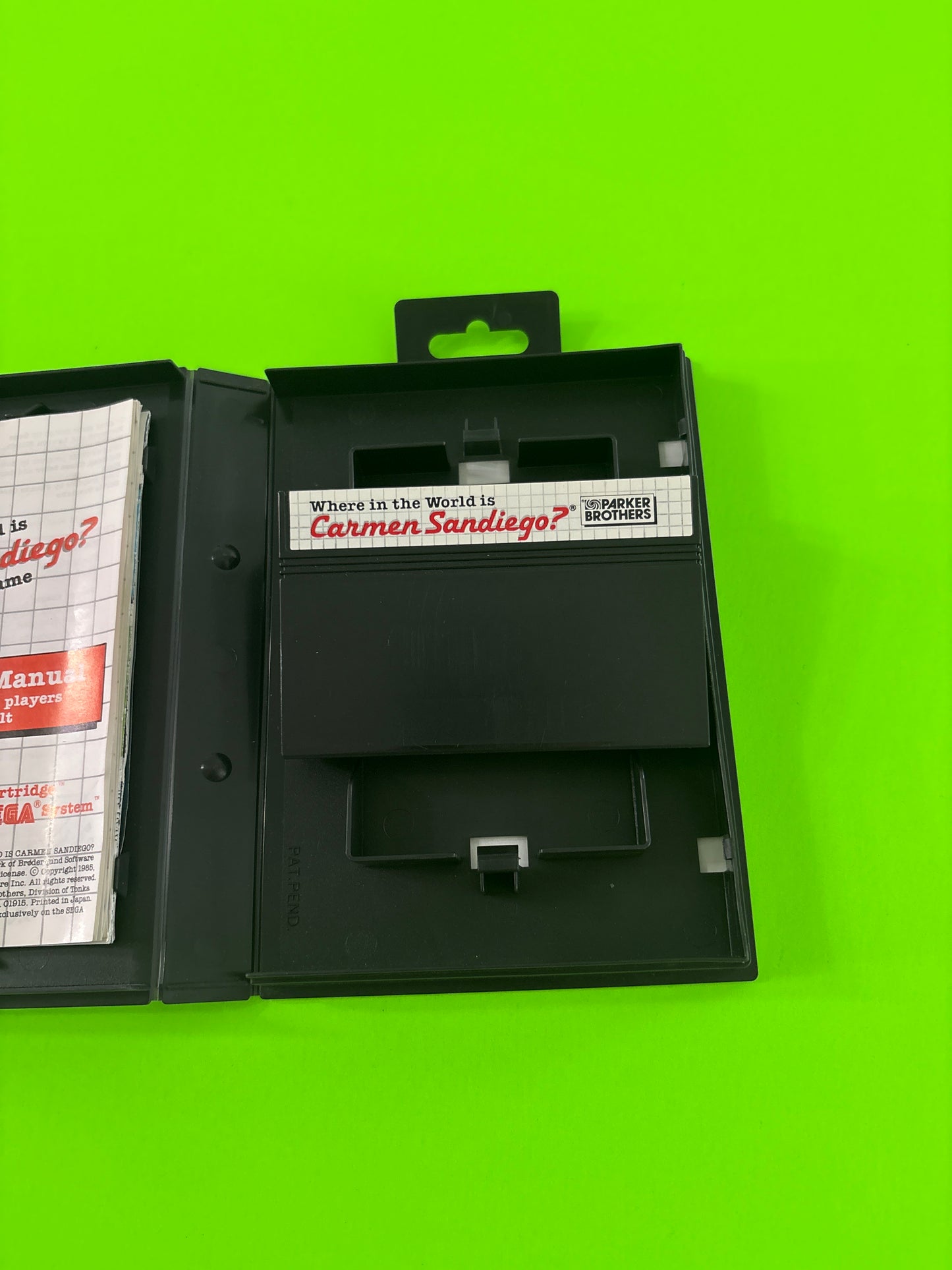 Where in the World Is Carmen Sandiego? (Sega Master System, 1988) Complete