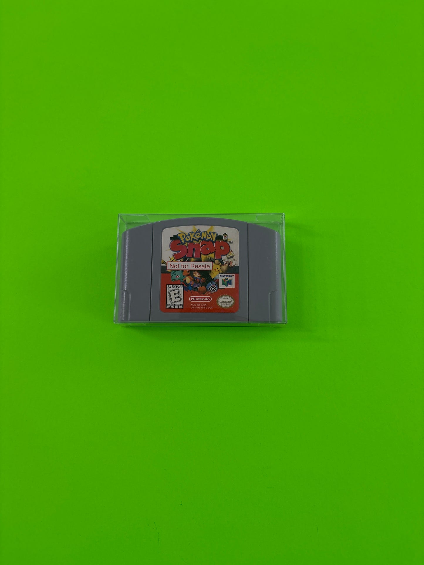 Pokemon Snap (Nintendo 64, 1998) N64 Authentic Demo Not For Resale