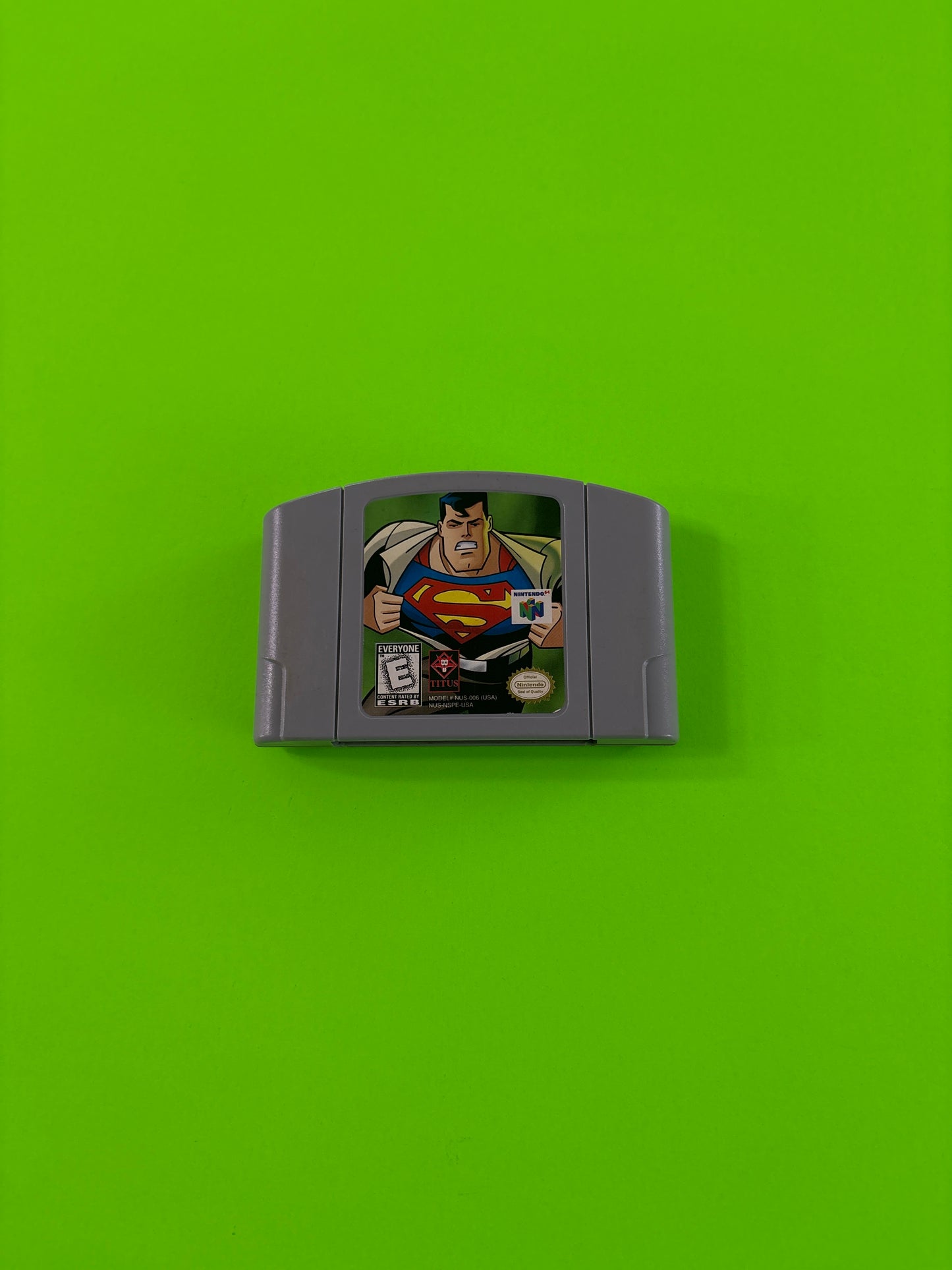 Superman (Nintendo 64, 1999) N64 Authentic