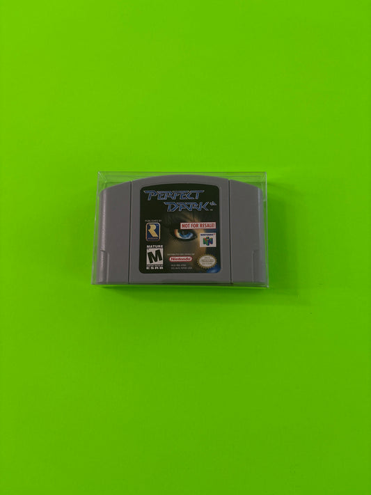 Perfect Dark (Nintendo 64, 2000) N64 Authentic Not For Resale