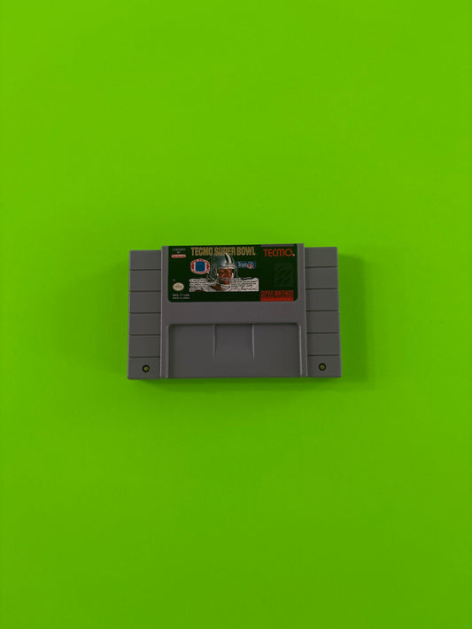 Tecmo Super Bowl (Super Nintendo Entertainment System, 1993) SNES Authentic