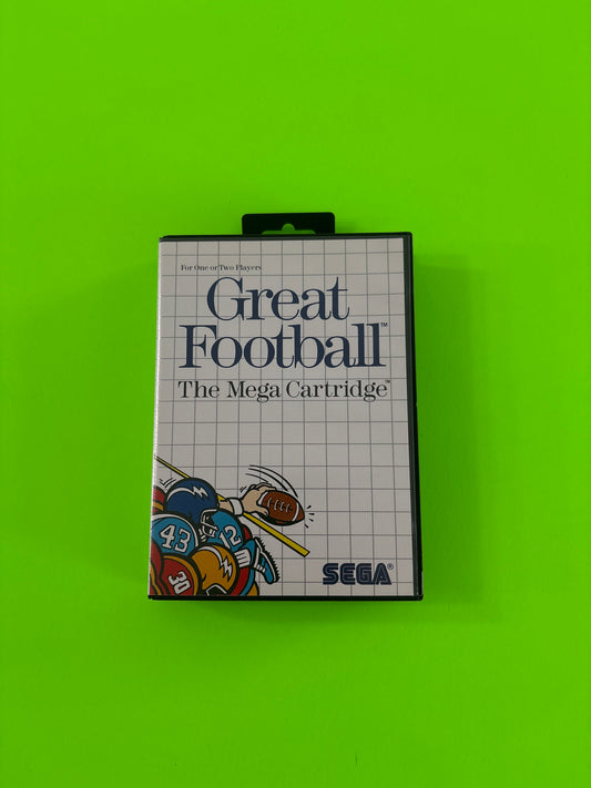 Great Football (Sega Master System, 1987) Complete w/Manual Authentic #2